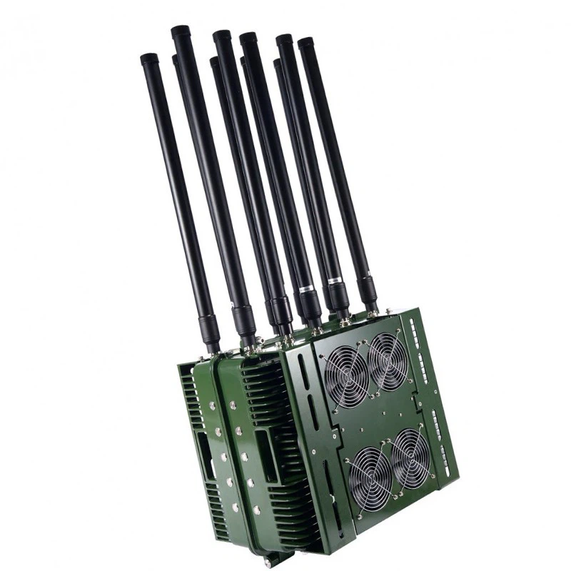 Drone And Quadcopter Blocker 10 Antenna Silver High-power MINI-10